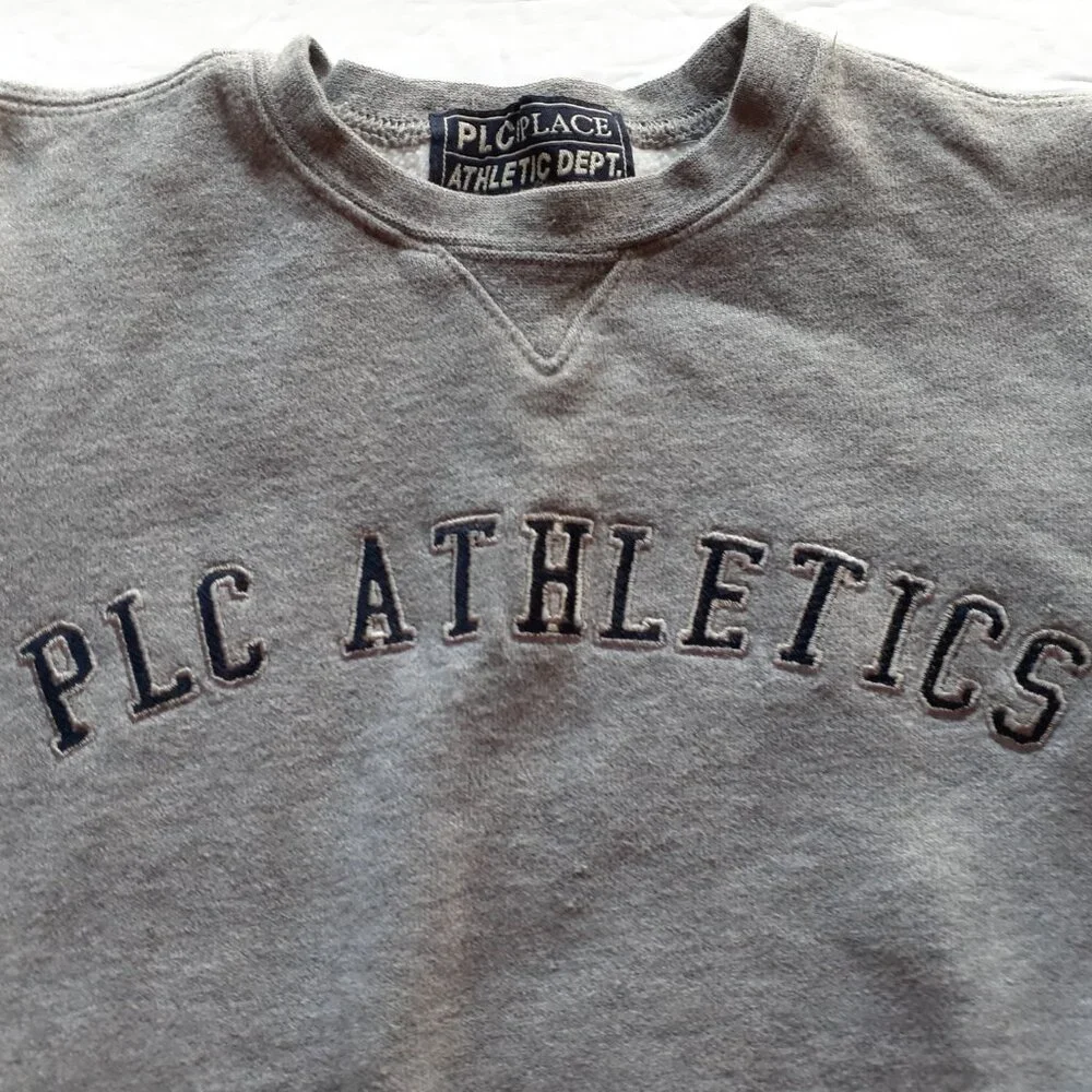 Children's Place Boys Sweatshirt Pullover Gray 18 Months